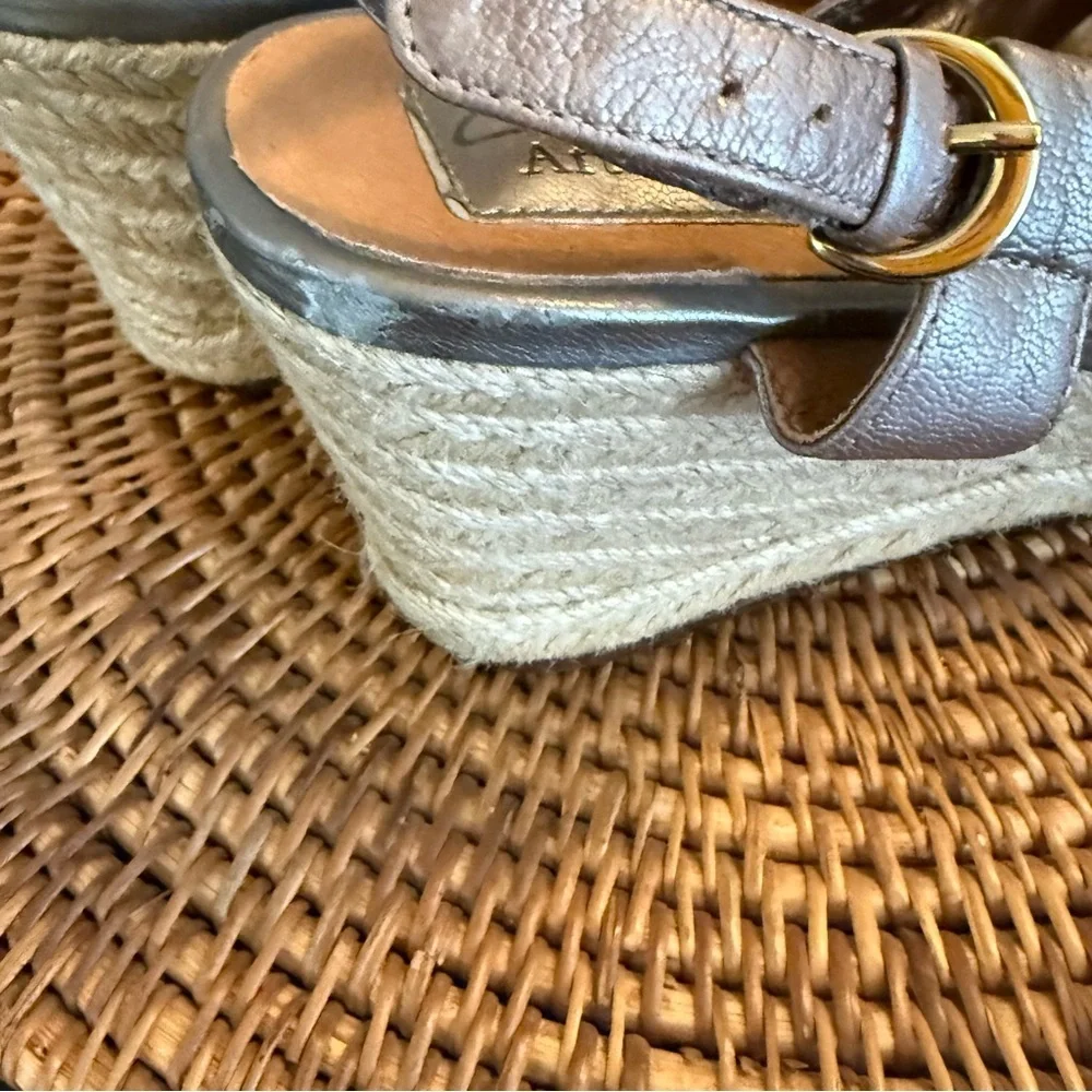 Clarks Bronze‎ Wedge Sandals